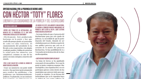 Héctor “Toty” Flores: Sostener las convicciones – CC-ARI Provincia de  Buenos Aires